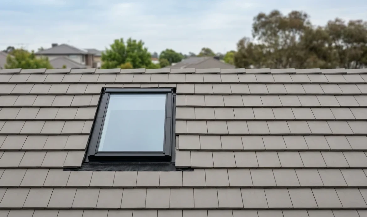 Metro Roofing skylight contractor preparing roof for skylight installation in Ajax